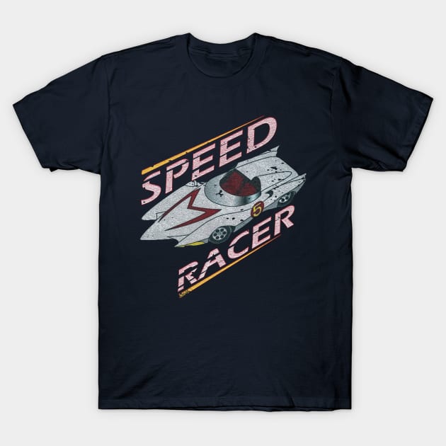 speed racer vintage 80s T-Shirt by nowsadmahi